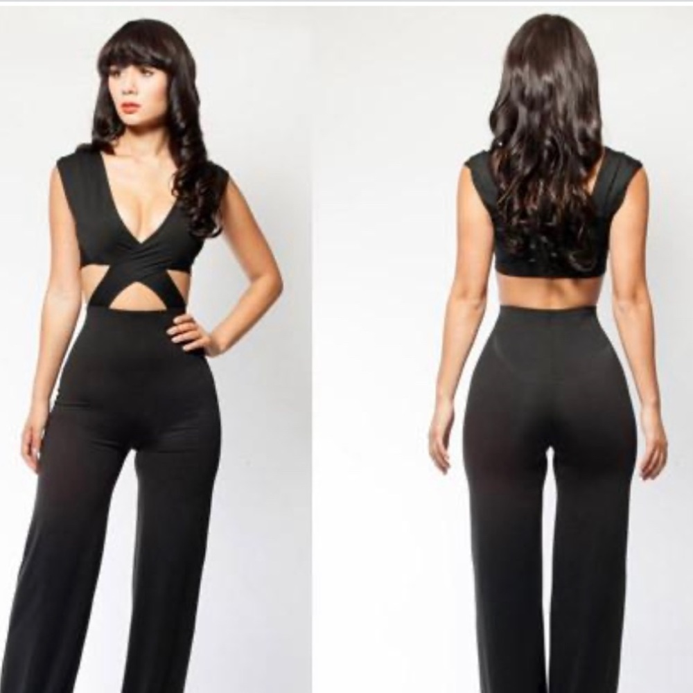 Kimi Kouture Black Jumpsuit